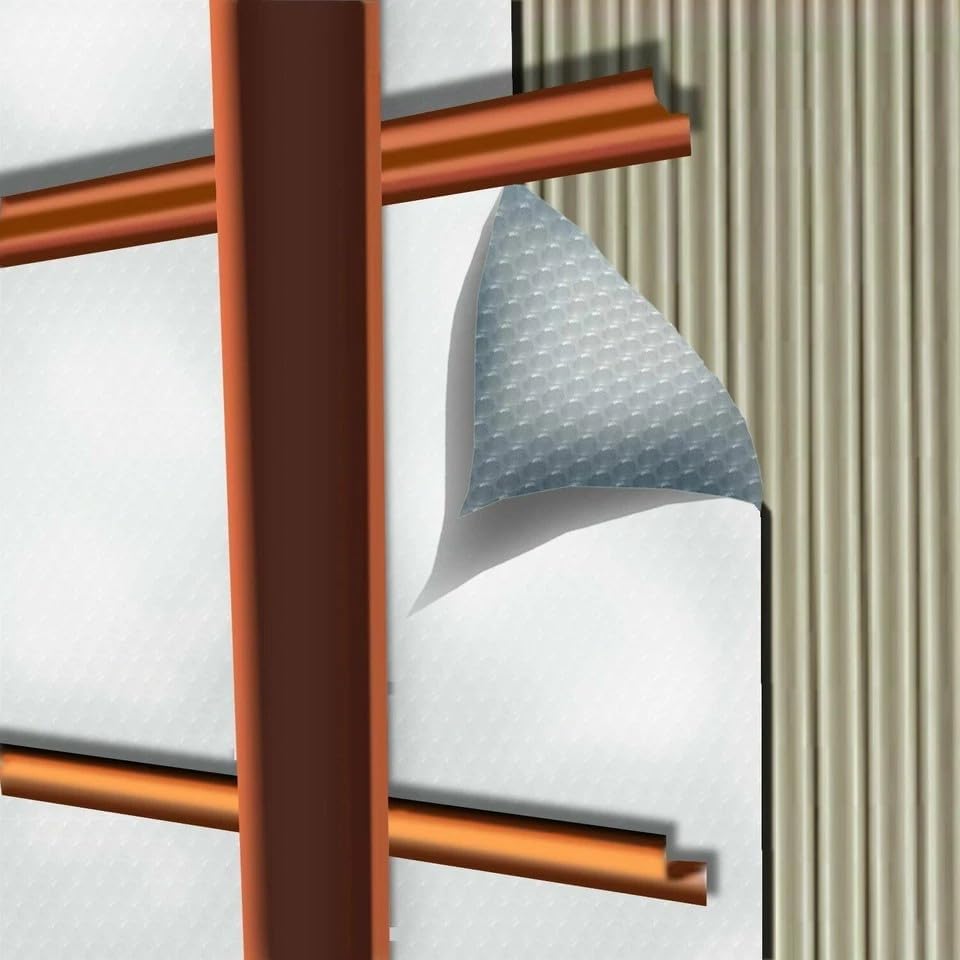 Prodex 1000SQFT AD3 White Reflective Foam Insulation Barrier Warehouse Building