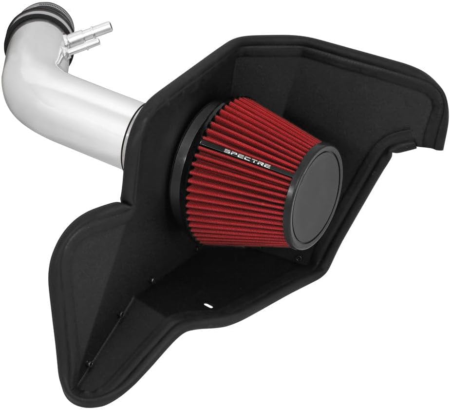 Spectre Performance Air Intake Kit: High Performance, Desgined to Increase Horsepower and Torque: Fits 2015-2017 FORD (Mustang) SPE-9041