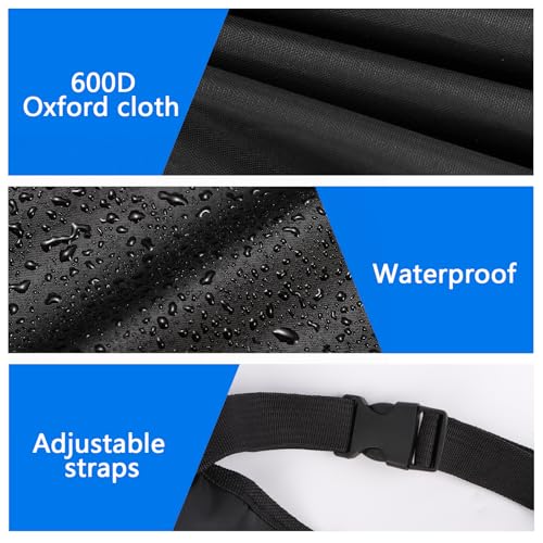 VFANDV Rückenlehnenschutz Auto Kinder, 2 Stück Auto Rückenlehne Schutz Unterstützung Multi Pocket Organisator Sitzschutz Rückenlehne, Wasserdicht Autositzschoner Rücklehnenschutz Schwarz