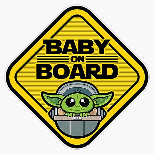 MAGNET Baby On Board Sign Magnetic Vinyl Sticker Decal Magnet 5