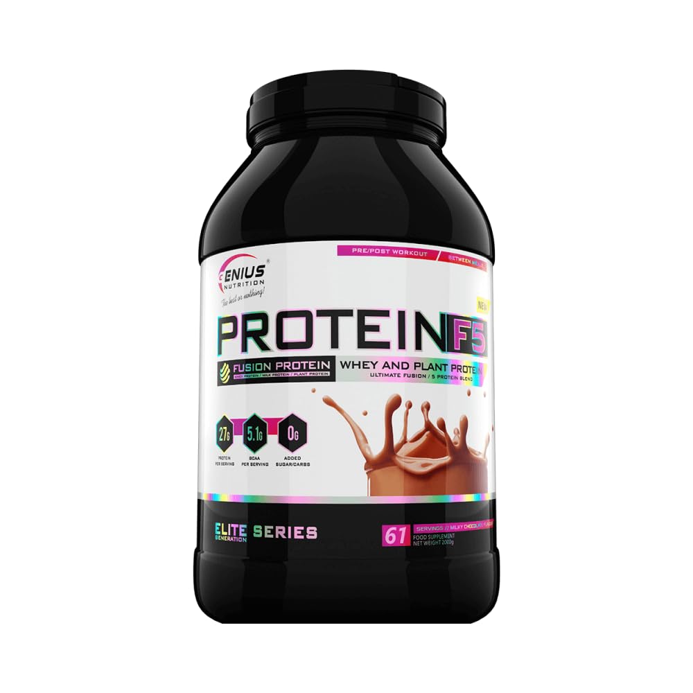 Genius Nutrition Protein F5 (2000g) Chocolat lacté