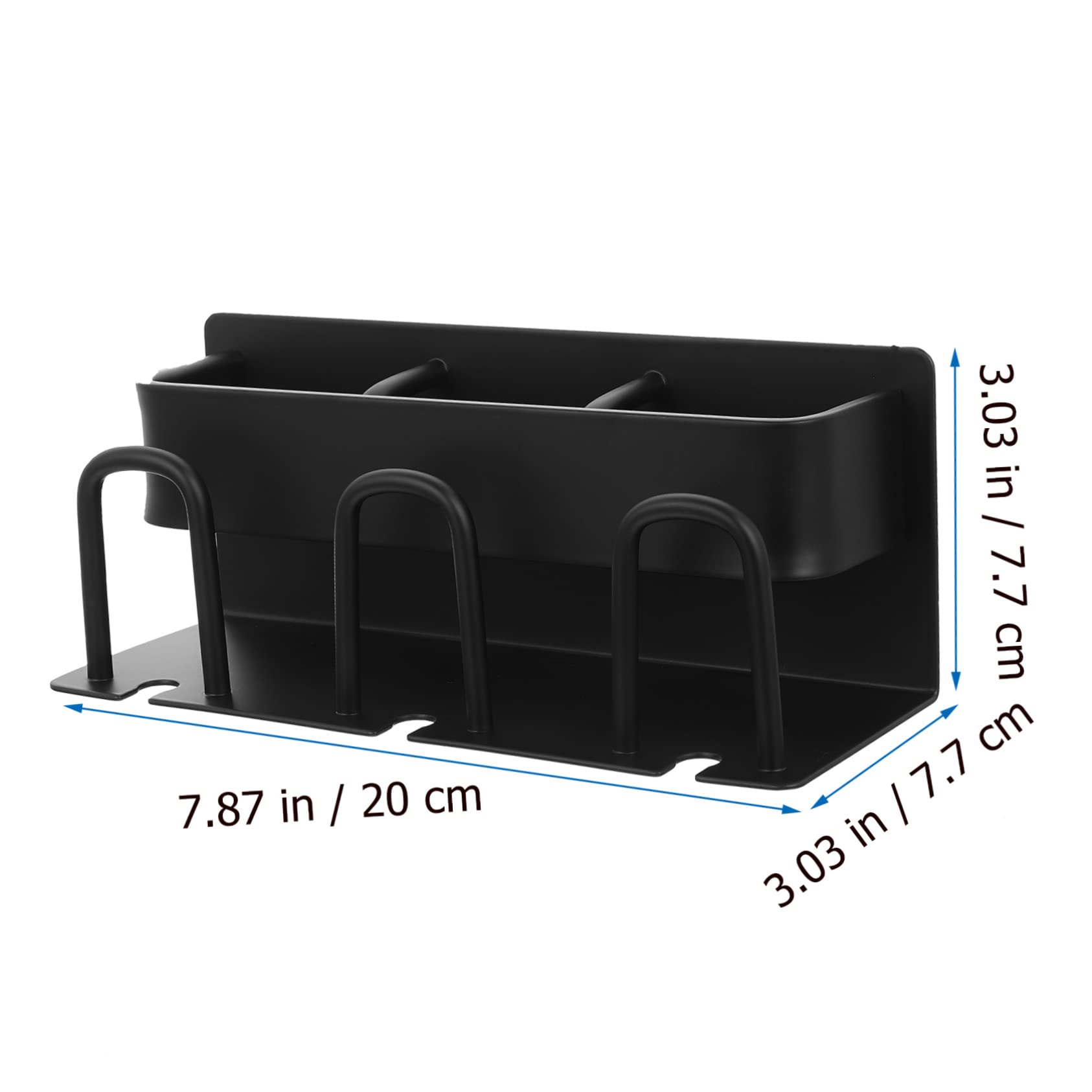 Portaspazzolino Da Parete in Alluminio Per Riporre Spazzolini Da Denti Organizer Per Bagno