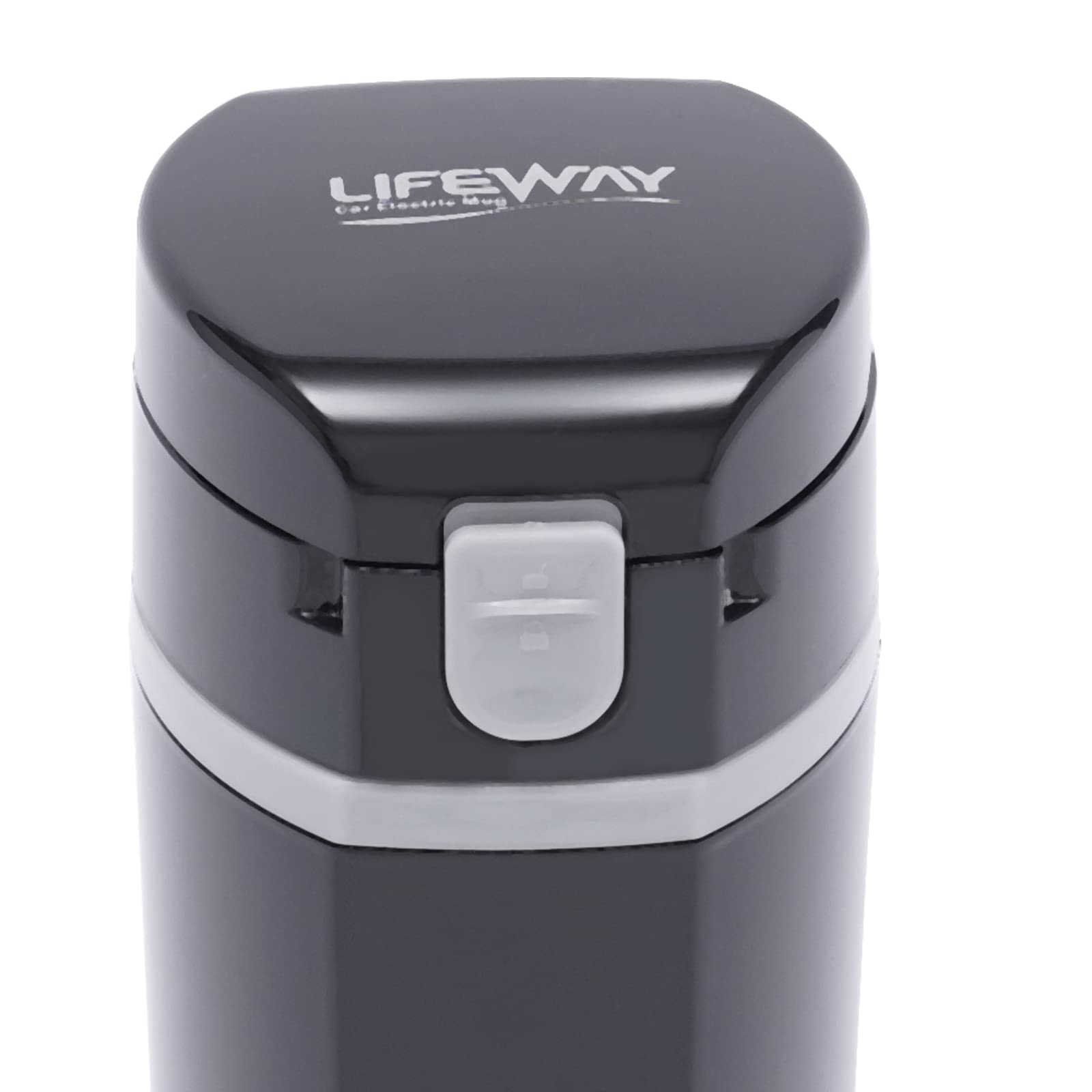 Podróżny czajnik elektryczny samochodowy 45,95W 12V/24V, 500ML kubek grzewczy samochodowy, 4 inteligentne tryby 40-100℃ czajnik do samochodu podróżny czajnik 6,5x23,5cm czajnik samochodowy ze stali