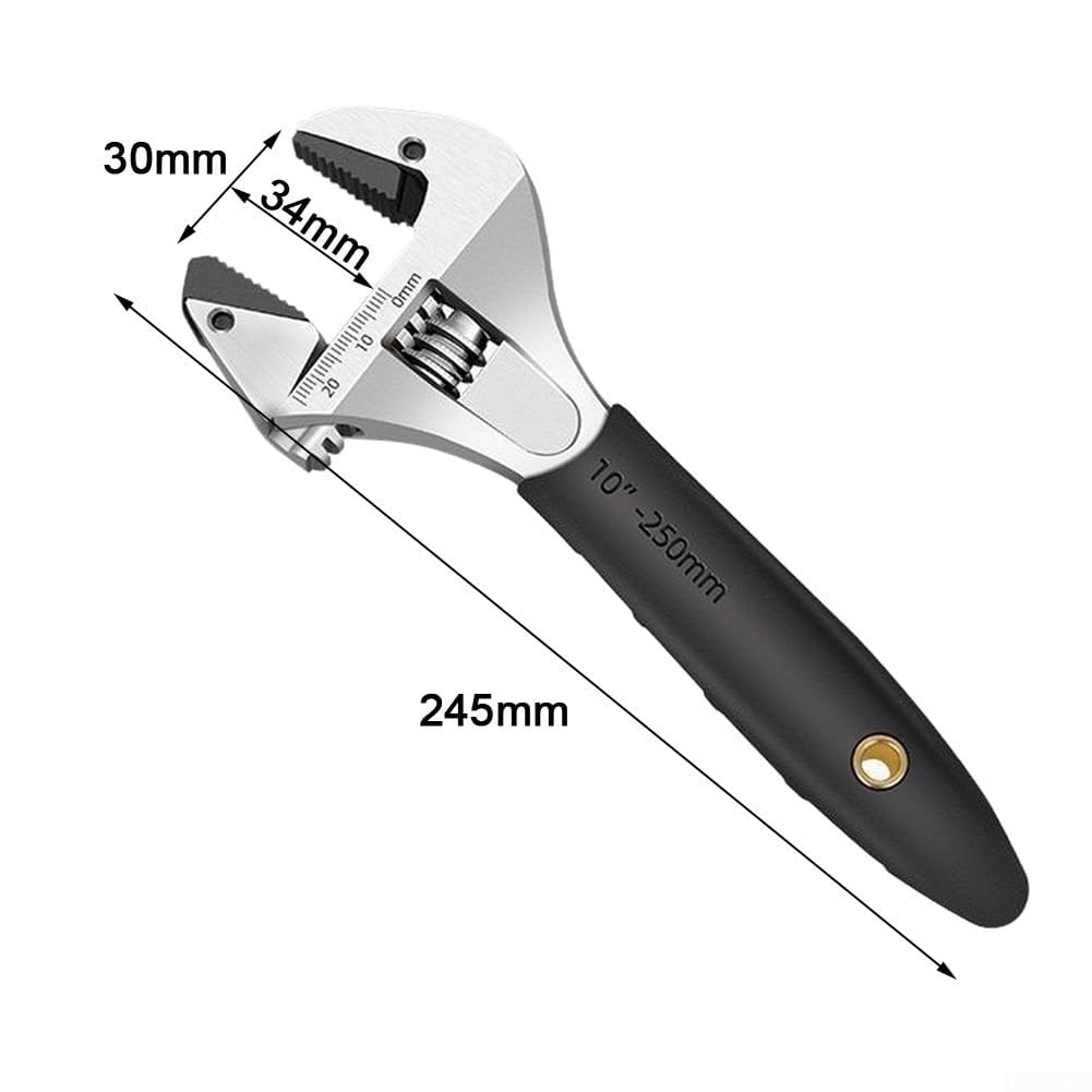 Chiavi, Chiave A Cricchetto Regolabile for Tubi for Carichi Pesanti Potenza Rapida(10inch)