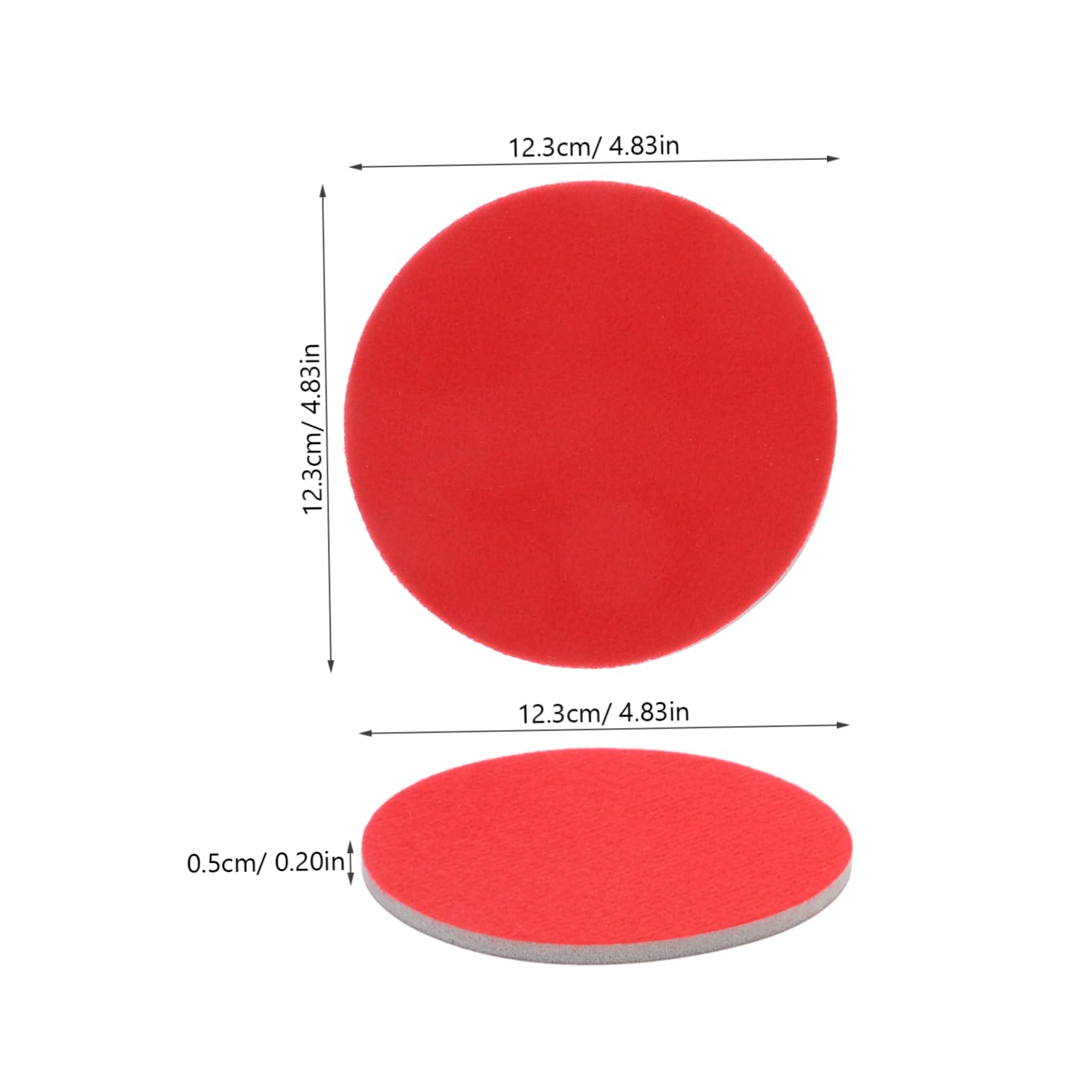 STOBAZA Sanding Blocks Set 5pcs Sponge Sanding Pads for Car Paint and Wood Crafts