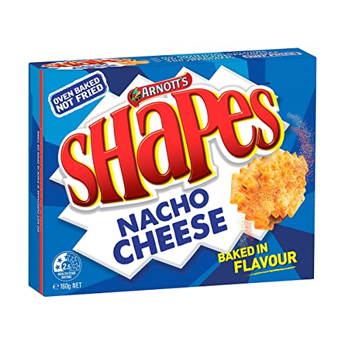 Arnotts Shape Nacho Cheese 160 grams image 2