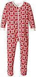 Hatley Little Girls' Footed Fleece Coverall - Classic Snowflakes