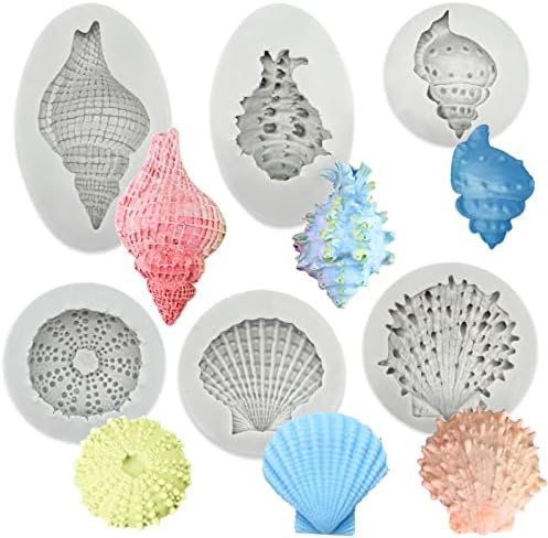 Newk Lot De 4 Moules En Silicone Sur Le Thème Marin