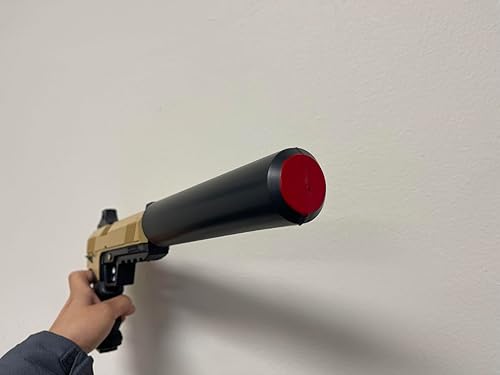 Miniatura 10 de Pistola de espuma para cañón de mano, para cosplay, juego de pistola de espuma, réplica, colección de Navidad (pistola de doble barril plateado)