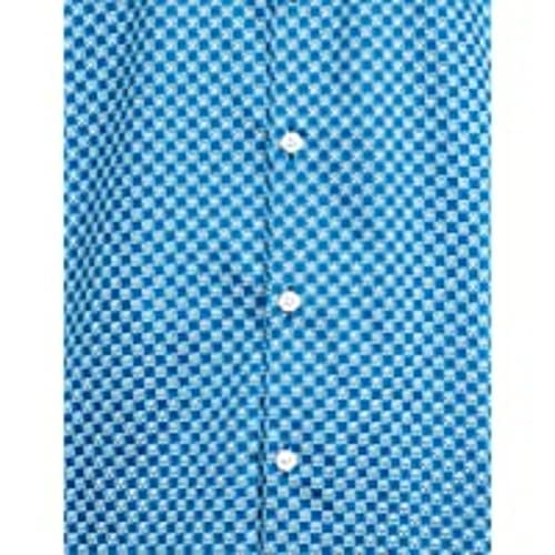 Image of Van Heusen Formal Printed Shirt for Men| Premium Cotton| Full Sleeves| Slim Fit |Breathable Fabric