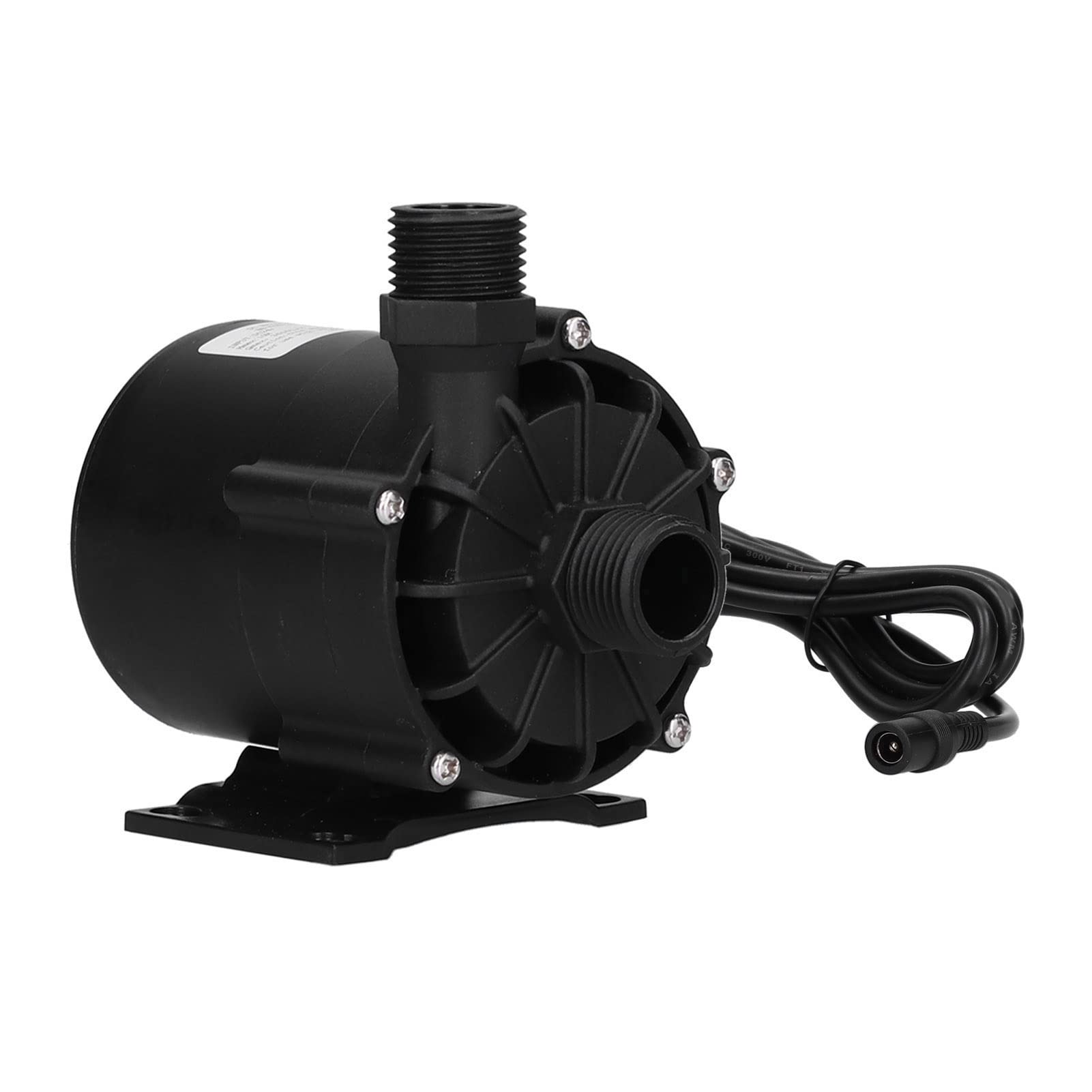 Bomba sumergible sin escobillas CC estable, bajo nivel de ruido, impermeable, a prueba de explosiones, plásticos de ingeniería, bomba de agua silenciosa para acuarios, fuentes,