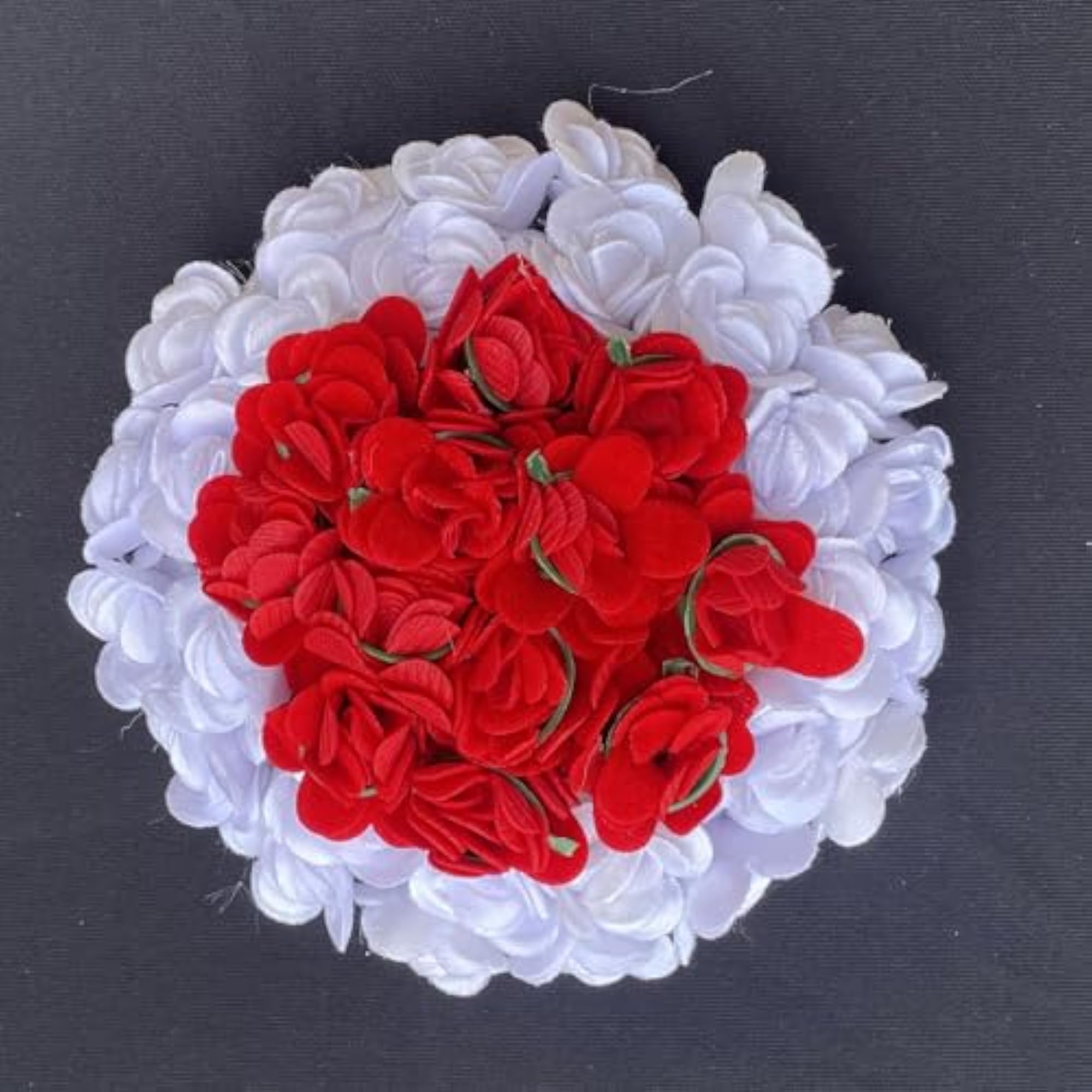 Fancy Flower Full Juda Bun Hair Flower Gajra for Women