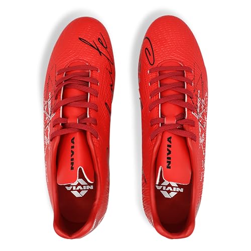 Image of Nivia Carbonite 7.0 Crest Football Stud / 3D Embossed Synthetic Leather /EVA Sockliner and Lightweight Sole