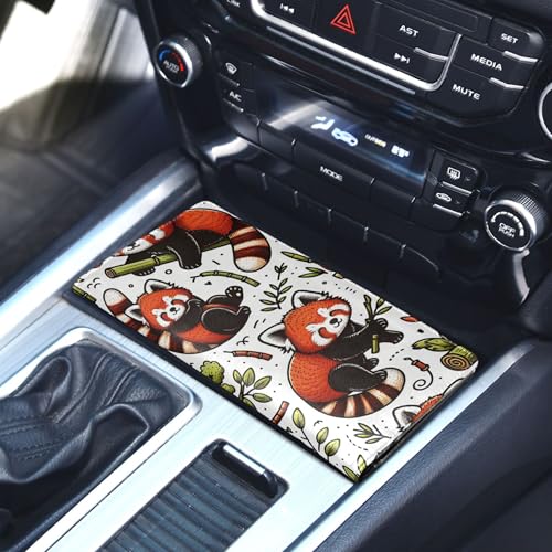 Organizador de auto de cuero sintético miniatura 5