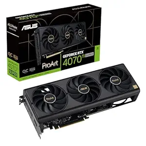ASUS Proart Geforce Rtx 4070 Ti Super Oc Edition Graphics Card(Pcie 4.0,16Gb Gddr6X,Dlss 3,Pci_E_X16 Hdmi 2.1A,Displayport 1.4A)