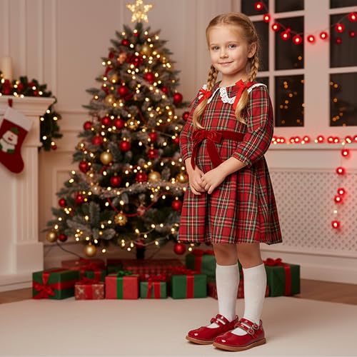 Image of Flaryzone Toddler Little Girl Mary Jane School Uniform Oxfords Flat Dress Shoes