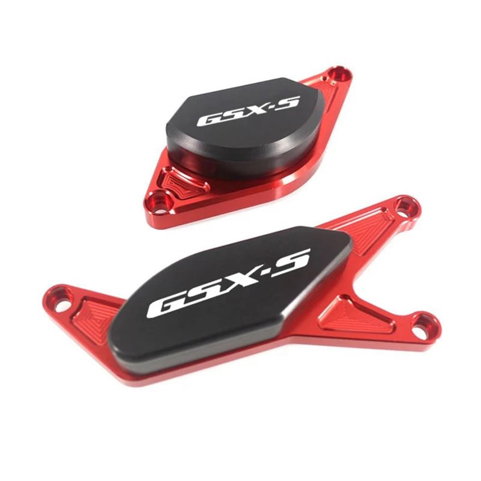 Motorrad-Rahmengleiter, Sturzpads, Motorschutz, Statorgehäuseschutz Für Suzuki GSXS1000 GSX-S1000 GSXS 1000 750 GSXS750 Sturzschutz Sturzpads(ROT)
