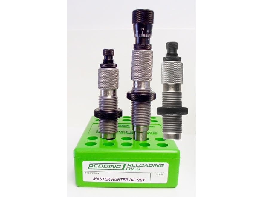 Redding Reloading 29155 Master Hunter (MH-C) Deluxe Die Set 308 Win (Carbide)