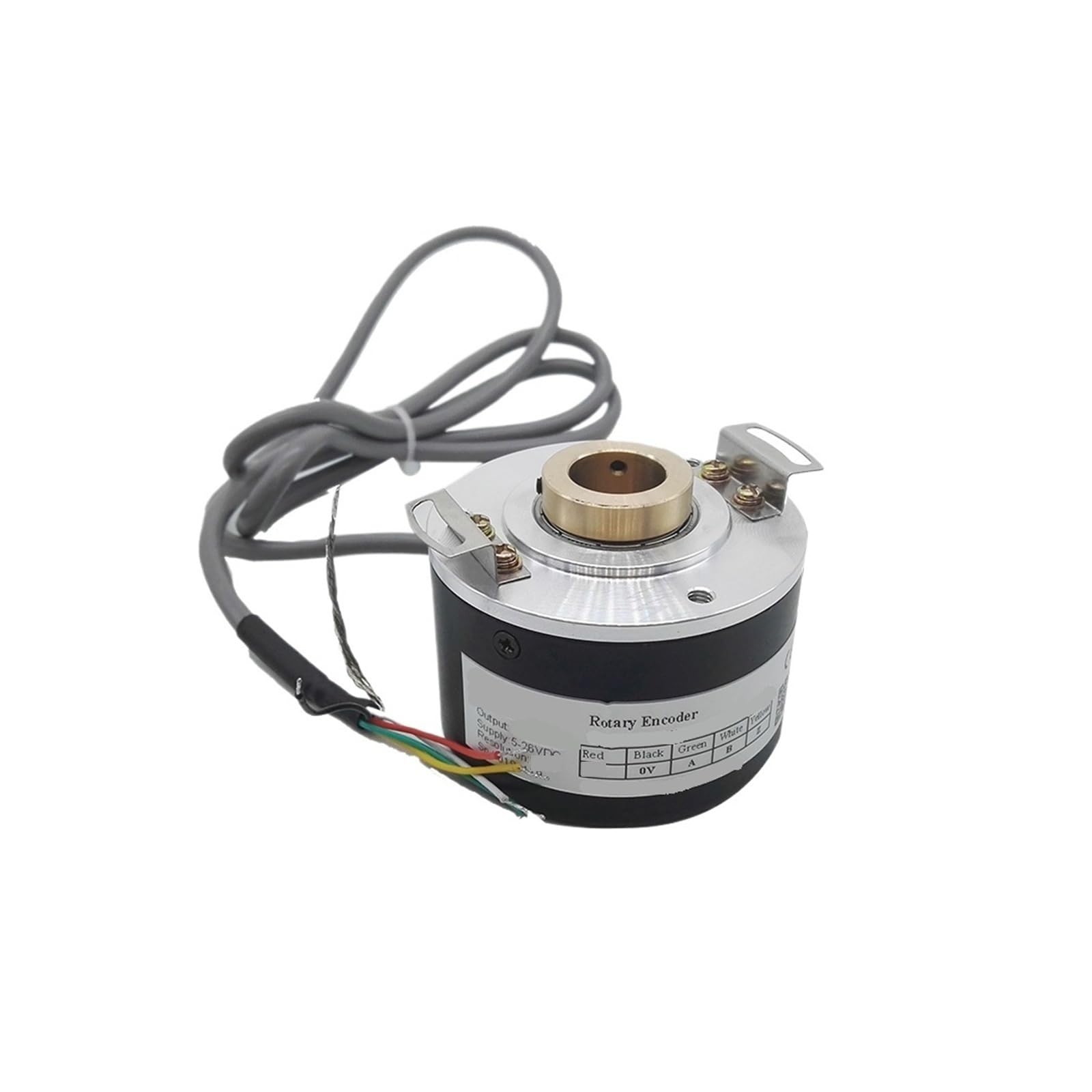 Serie GHH60, 12 mm, 100~5000 P/R, Salida Push-Pull, codificador rotatorio óptico de Eje Hueco(3600PPR)