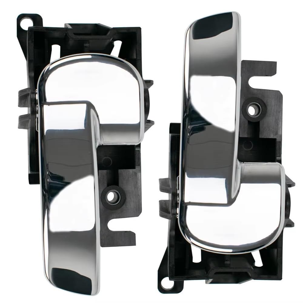 Hrtlss 1Pc Left Door Pull Handle Inner Trim For Navara D40 For Pathfinder R51 2004-2014 80671-4X02b 80670-4X02b Inner Door Handle Left Right Front Rear(1Pc Left)