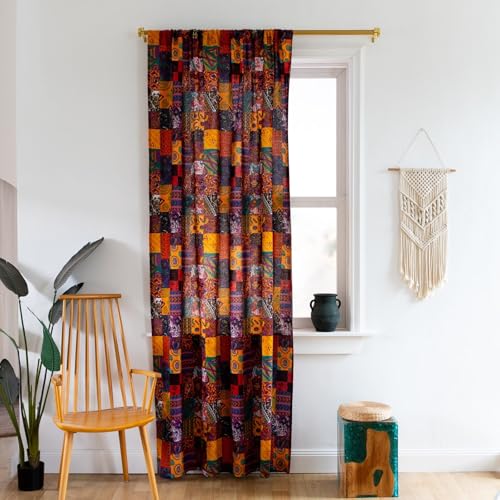 Cortinas cortas semitransparentes de 120x140 cm, cortina de cocina de lino y algodón naranja 3
