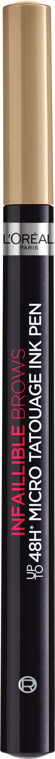 New L’oréal Paris Brow Artist Micro Tattoo 24Hr Eyebrow Definer 101 Blonde