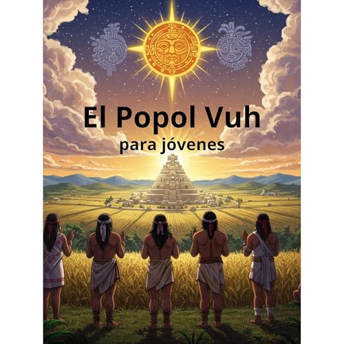 El Popol Vuh para j&oacute;venes Audiolibro Por Moris Polanco arte de portada