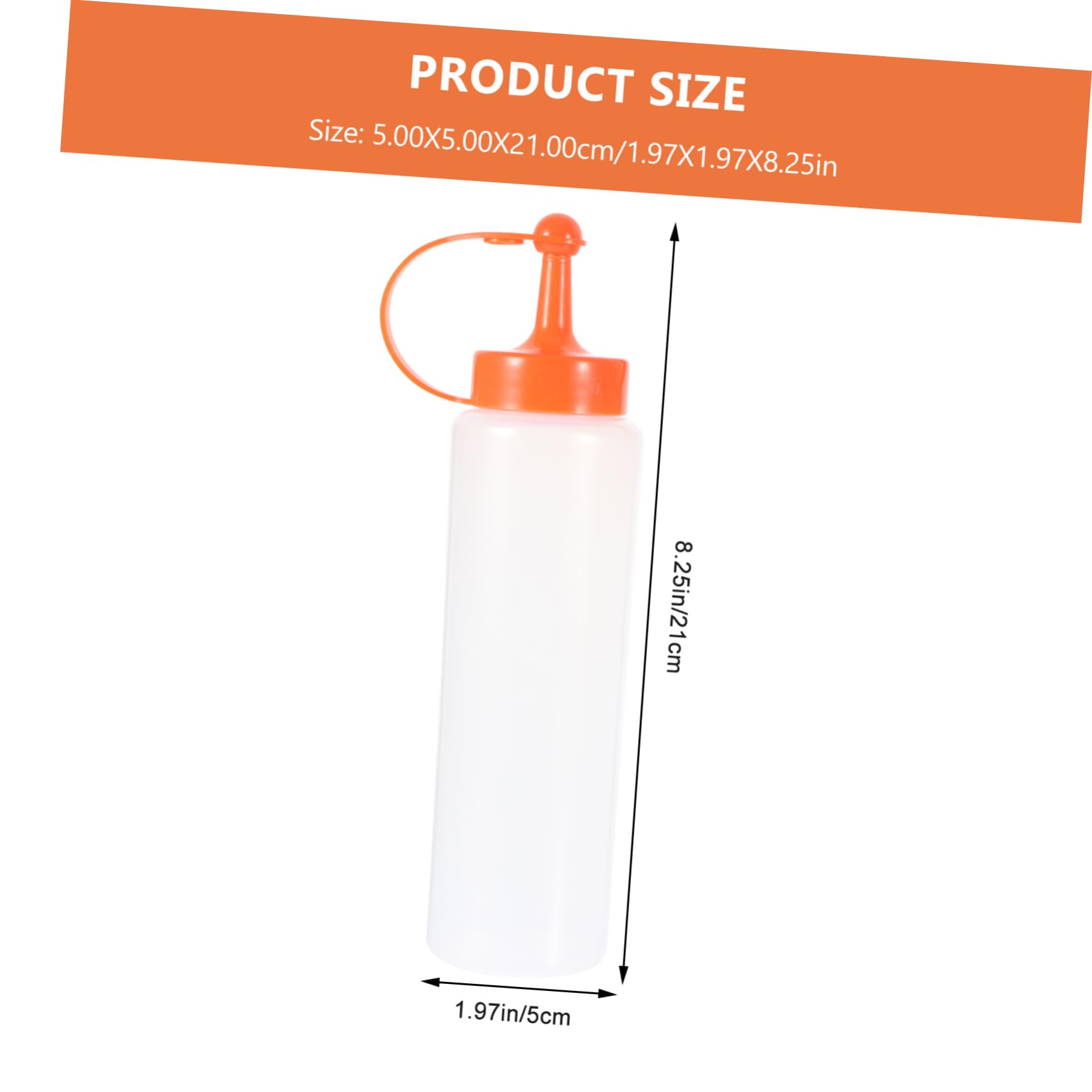 Unomor 2pcs Salad Dressing Bottle Glue Bottle Mayonnaise Squeeze Bottle Mini Seasoning Bottles Art Craft Paint Bottle Ketchup Squirt Bottles Sauce Squirt Bottles Honey Syrup Pe re-usable