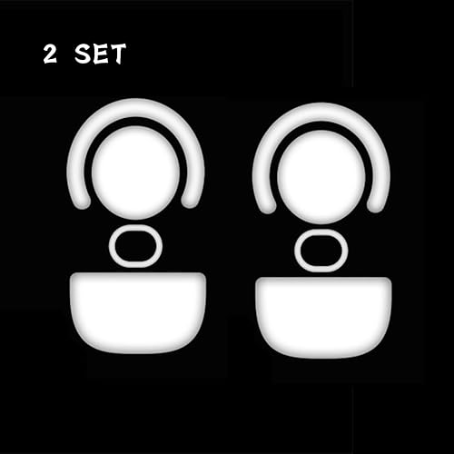 Miniatura 7 de Patines de ratón Ice Skates redondeados con bordes curvados para Logitech G PRO X Superlight Wireless Gaming Mouse Upgrade