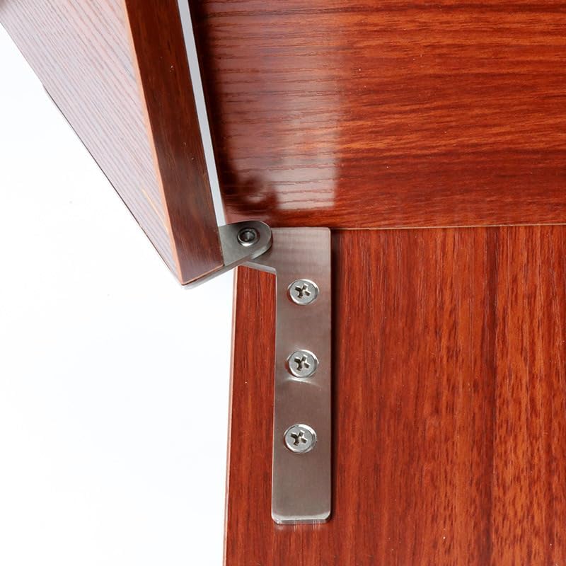 1pcs Chicken Beak Hinge Seven-Word Hidden Pivot Hinges Offset Knife Hinges Inset Door Stainless Steel 360 Degree Rotating Hinges(F-1pcs)