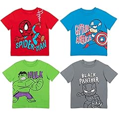Hulk, Black Panther, Spiderman, Captain America