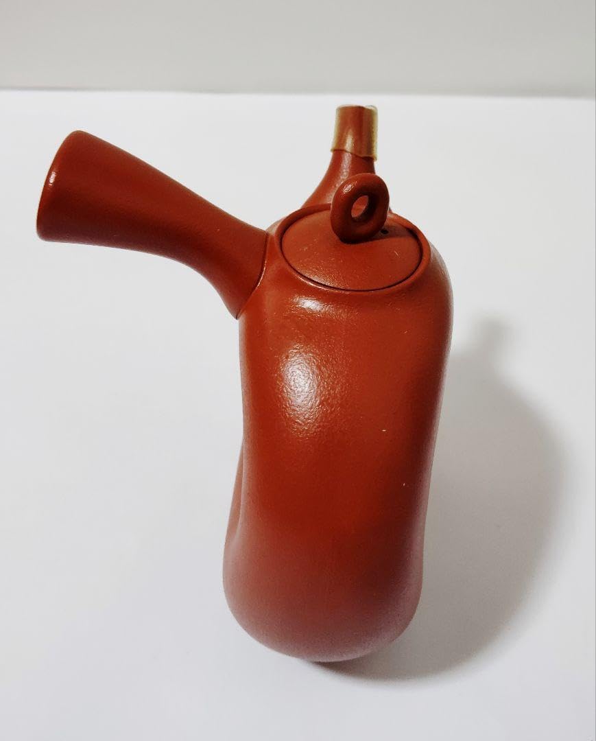 煎茶道具 常滑焼 小西洋平作 窯変 茶器 急須 煎茶碗 五客 共