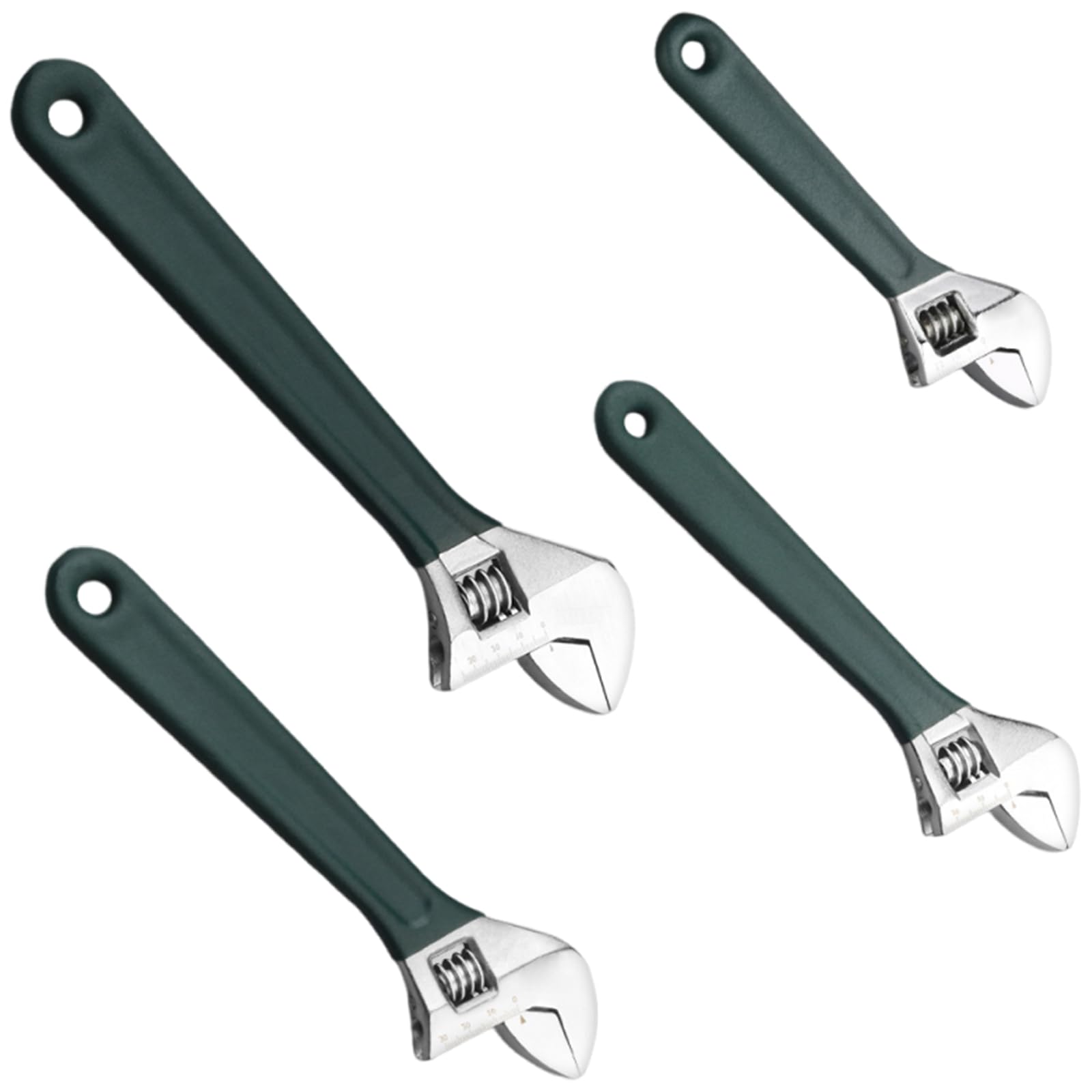 Rgybao Monkey Wrench 6-12Inch Jaw Design For Bathroom, Electrician, Household Mechanics Bathroom Ratchet Wrench