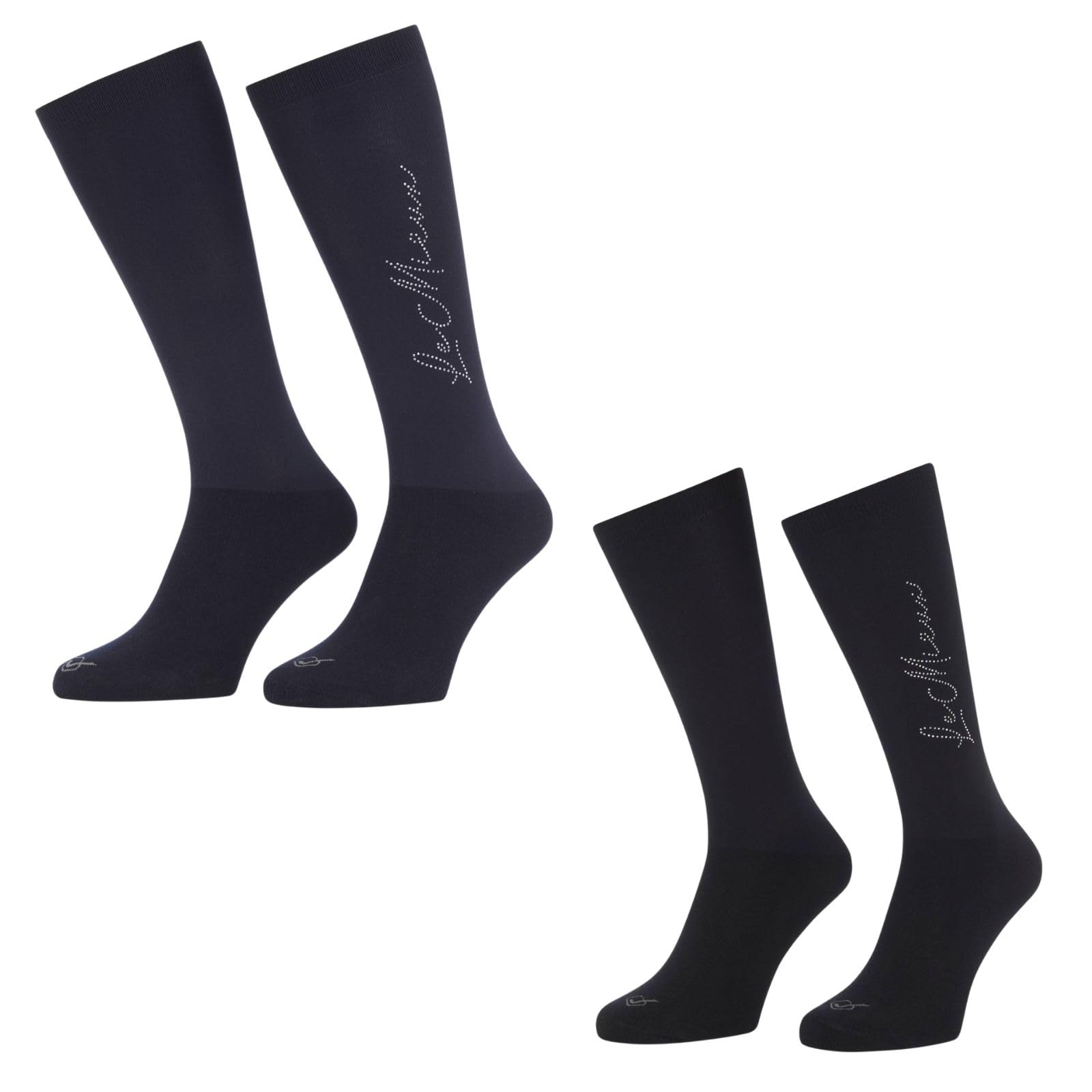 LeMieux Sparkle Competition Sock - Black