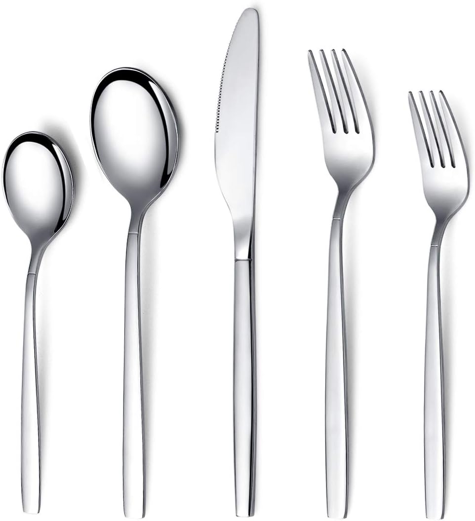 Golden Flatware Set