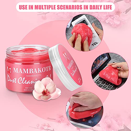 MAMBAKOTR-Cleaning-Gel-Car-Cleaning-Kit-Car-Detailing-Kit-Car-Cleaner-Interior-Auto-Detailing-Tools-Air-Vent-Cleaner-Car-Accessories-Universal-Dust-Cleaner-Gel-Mud-Cleaner-Remover-for-PC-Keyboard