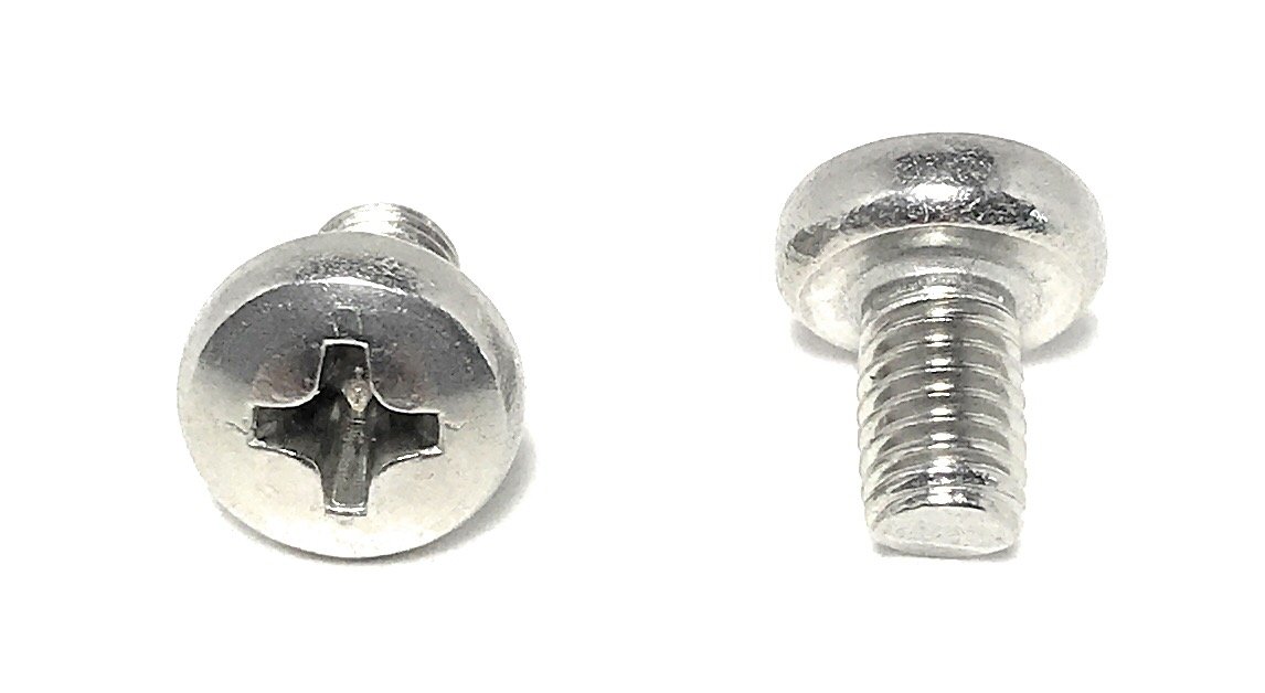 M5-0.8 x 8 Stainless Steel Phillips Pan Head Machine Screw DIN7985