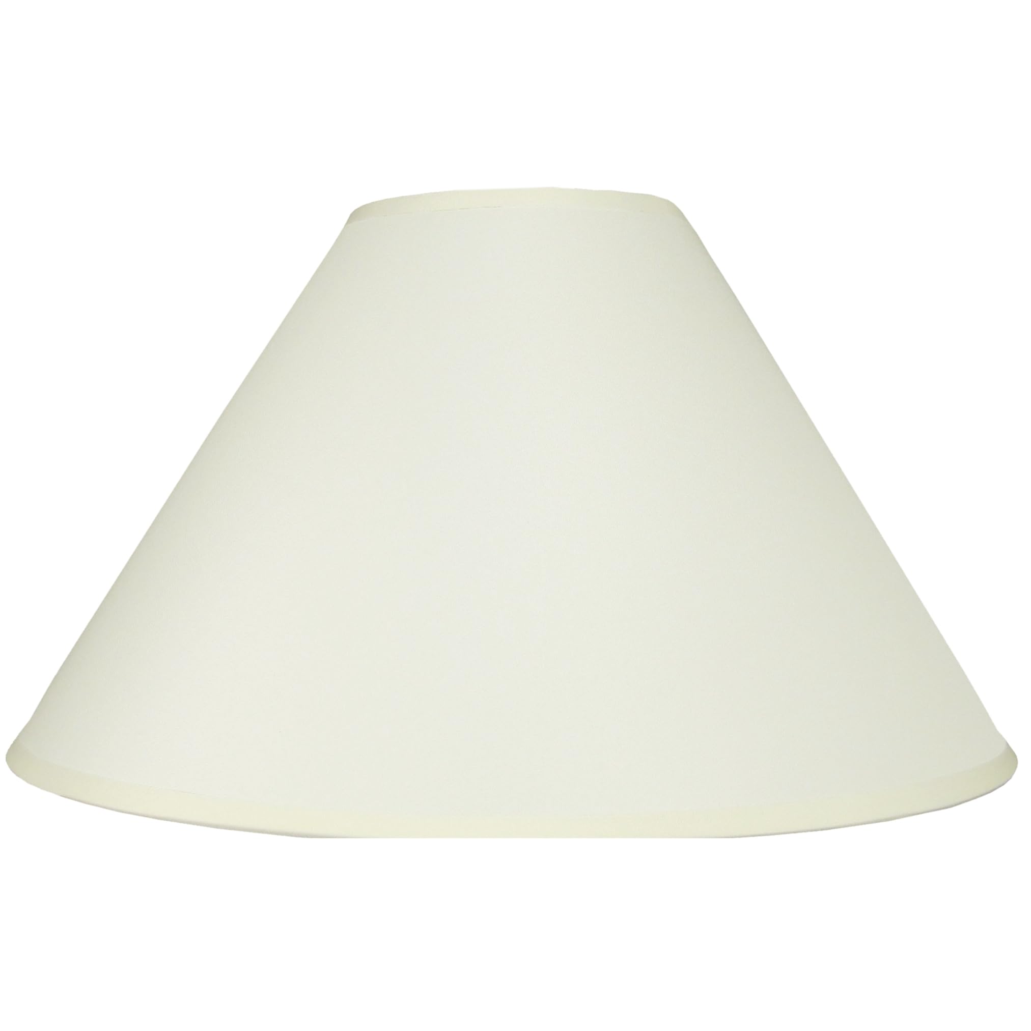Loxton Lighting White Empire Cotton Coolie Lamp Shades For Table Lamps And Pendant Ceiling Lights - 30Cm Dia (White)