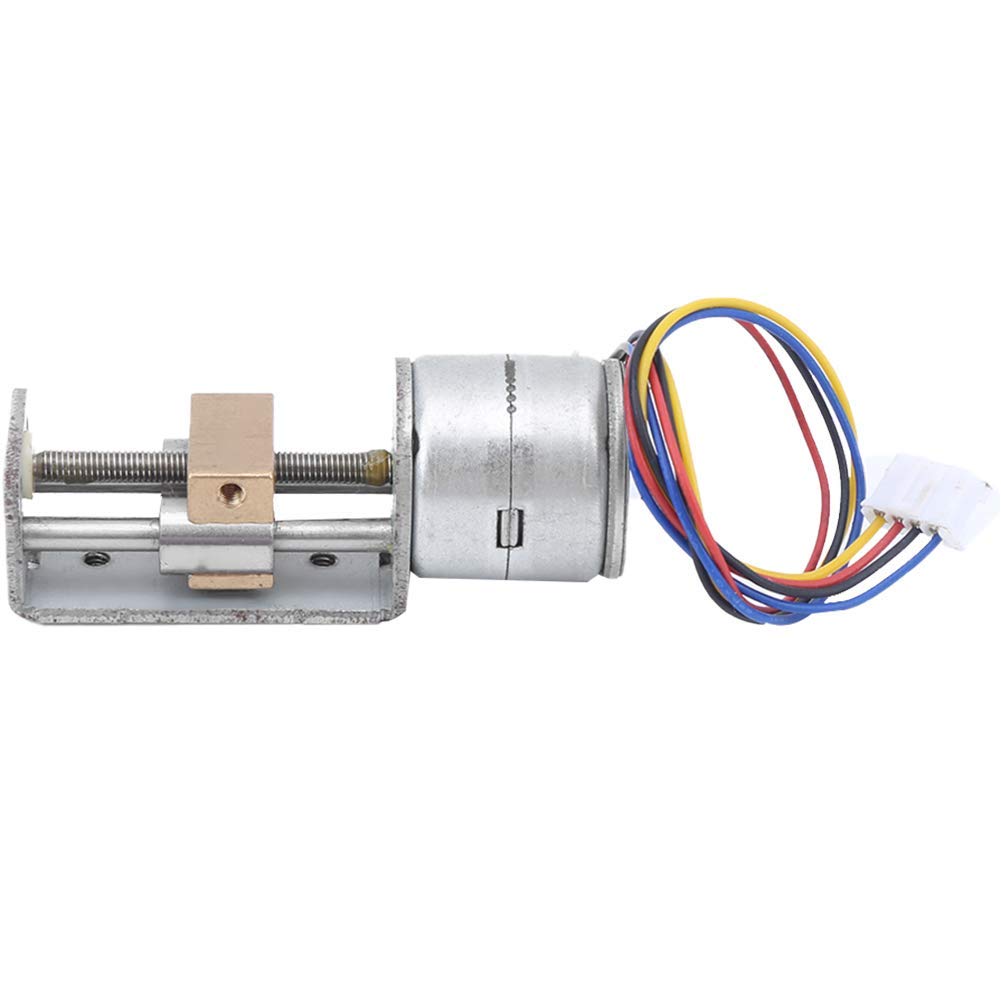 Schrittmotor mit Mini-Linear-Leitspindelmutter-Schieber, 20 mm bewegliche Schubmotoren Gleitführungsschiene CNC-Schraube für CNC-Fräser Engrvaving Fräsmaschine