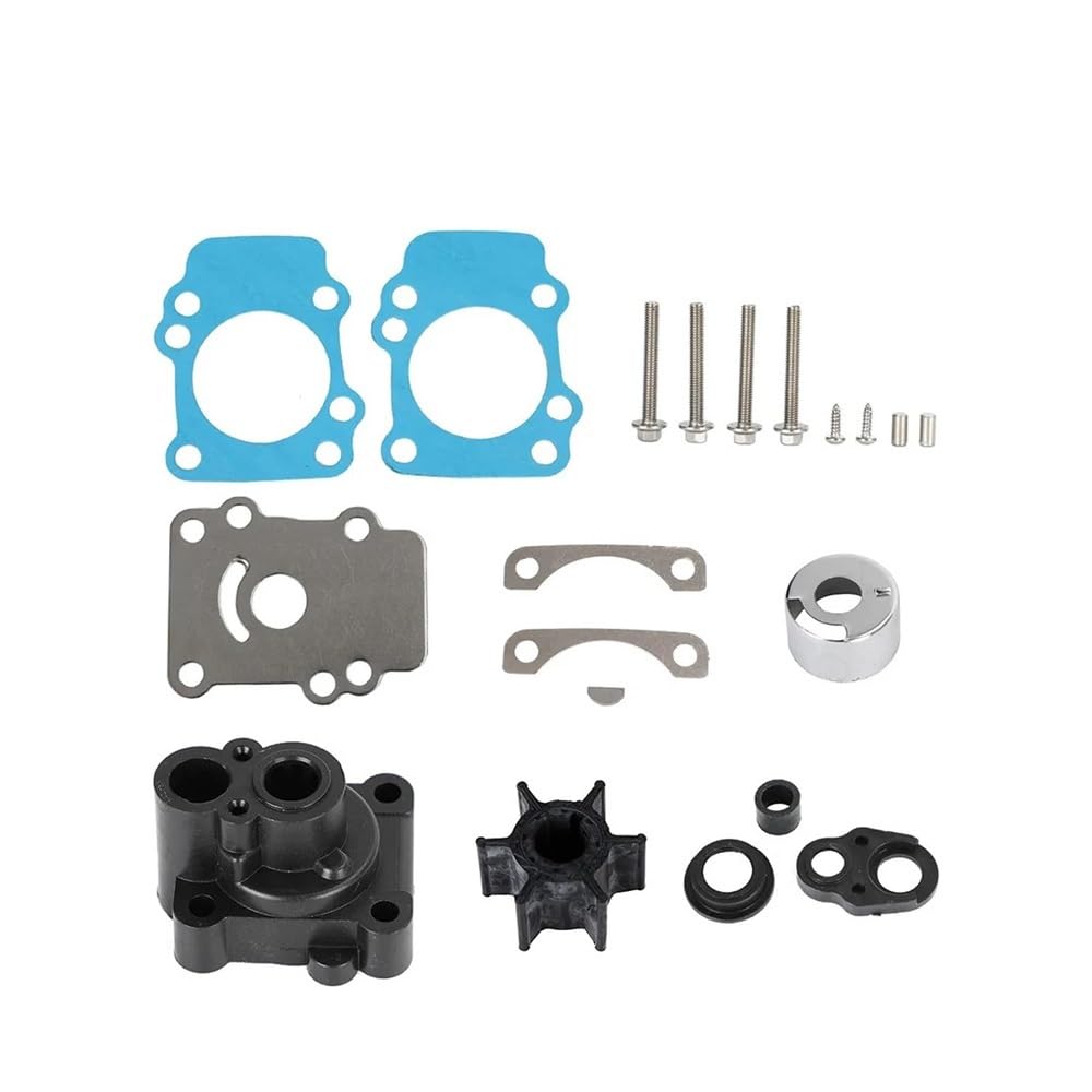 Turbine et kit de réparation de pompe à eau avec boîtier moteur bateau 15 CV 18-3148