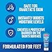 O'Keeffe's for Healthy Feet Foot Cream - 3 oz Travel Size Tube (1 Pack) - Guaranteed Relief for Extremely Cracked, Dry Feet, Repairing Skincare, Instantly Boosts and Retains Moisture Levels