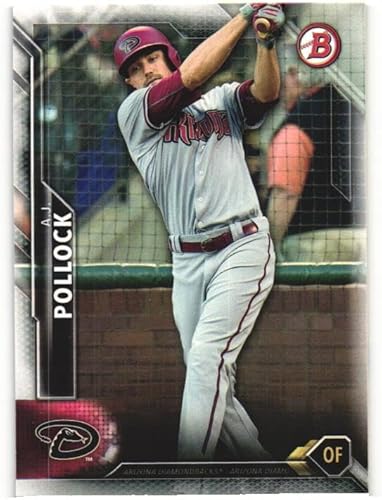 A.J. AJ POLLOCK 2016 Bowman #4 Card San Francisco Giants Baseball