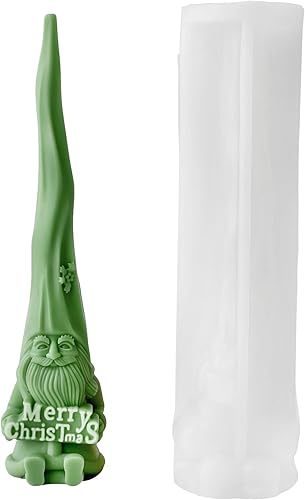 Vista 8 de ZAKVOOR Moldes de silicona para velas de conejo 3D, molde de fundición de resina para hacer velas, arcilla polimérica, yeso para decoración del hogar