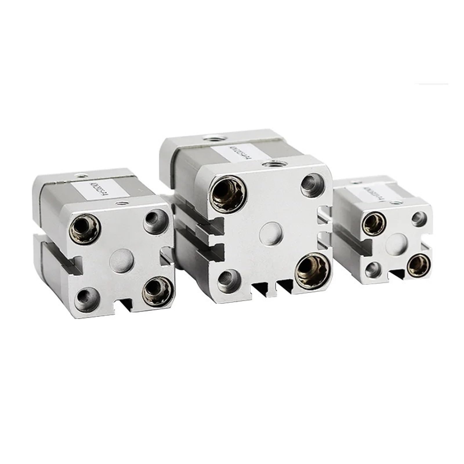 ADN100 Doppeltwirkender Pneumatikzylinder, 100 mm Bohrung, 0,7 MPa, Aluminium | Kompakter quadratischer Pneumatikzylinder mit Magnetkolben, doppelt wirkend, 100 mm Bohrung