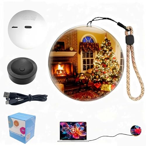 2026 New Memory Sphere Lamp 2.7-inch Crystal Sphere Video Player.Supports Custom Upload of Photos and Videos via Computer or WiFi. Suitable for Anniversaries and The Birthdays of Couples. (PC)