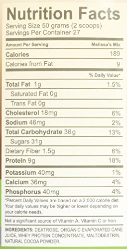 Melissa's Mix Recovery Drink For Women 3 Lbs-Chocolate Brownie #TOP4