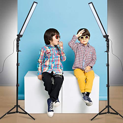Kit de iluminación LED con luz de repliegue y trípode regulable 7