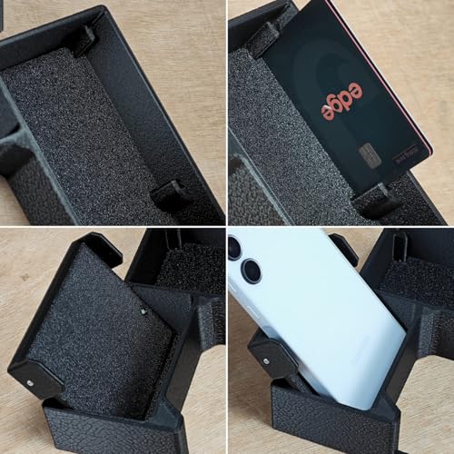 Image of Upgraded Center Console Storage for Jimny Manual, ABS Plastic, Removable Mobile Holder, Cup Holder, Card Holder (Pack of 1)