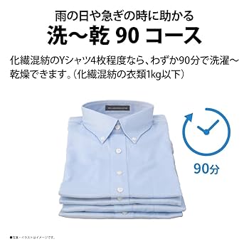 Amazon | シャープ タテ型 洗濯乾燥機 洗濯 6.5kg 乾燥 3.5kg 幅