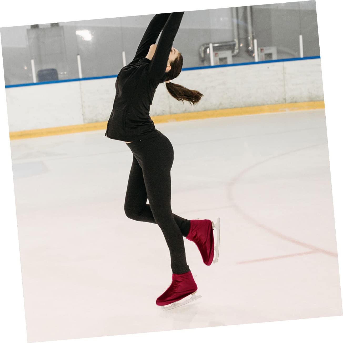 BESPORTBLE 5paires Couverture De Patins à Glace Résistante à Usure pour Patins De Hockey Patinage Artistique Accessoire Pratique pour Éviter Les Marques Et Salissures